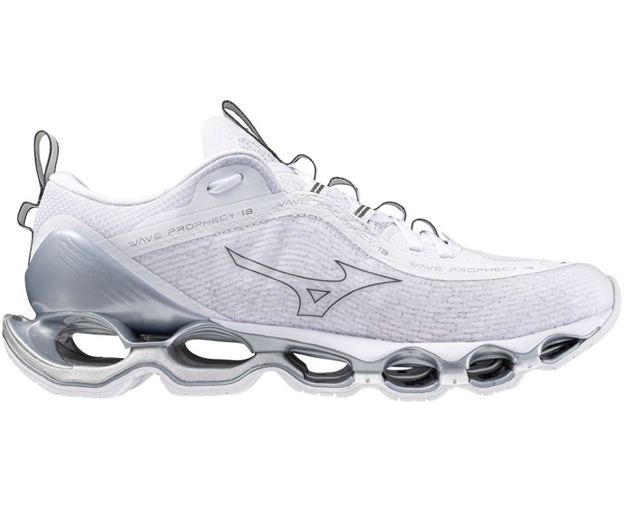 Scarpe running Mizuno WAVE PROPHECY 13 unisex bianco  - J1GC245131