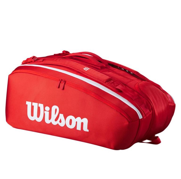 Borsone padel WILSON SUPER TOUR 15  red - WR8036601001