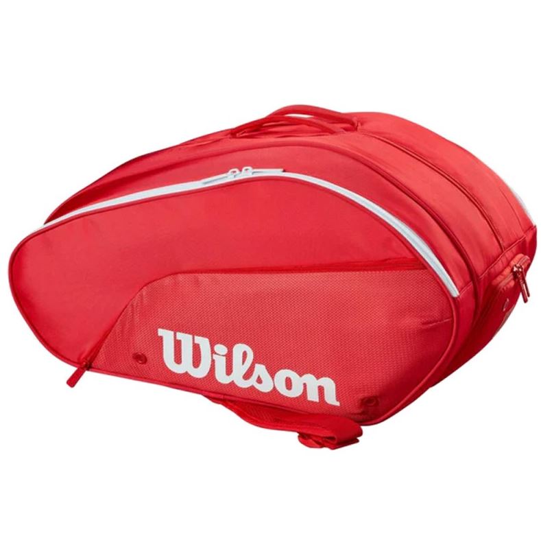 Borsone padel WILSON TOUR red 2025 - WR8909001001