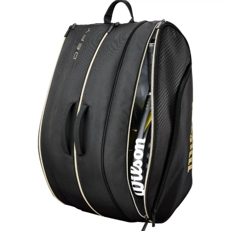 Borsone Wilson DEFY V1 PADEL BAG nero - WR8914201001
