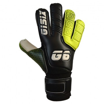 Guanti portiere GISIX G6 EFFECT Yellow calcio calcetto professionali - G081