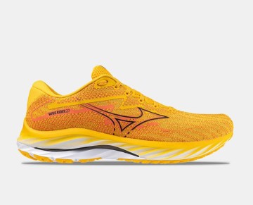 Scarpe running Mizuno WAVE RIDER 27 giallo + OMAGGIO - J1GC230356