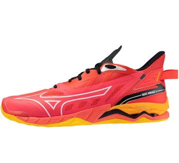 Scarpe indoor Mizuno Wave Mirage 5 pallamano rosso - X1GA235067