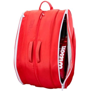 Borsone padel WILSON TOUR red 2025 - WR8909001001