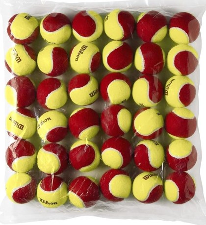 Cartone da 36 palline orange WILSON STARTER RED + OMAGGIO - WRT13700B